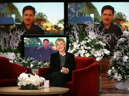 Brad Pitt, Ellen DeGeneres Brad Pitt, Ellen DeGeneres